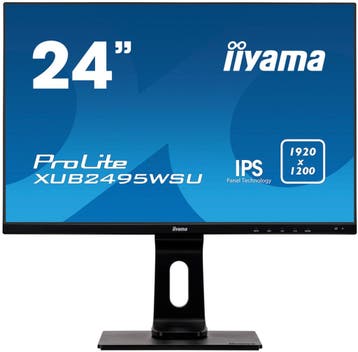 Iiyama ProLite XUB2495WSU-B1 24 inch | Full HD 1920 x 1200, Computers en Software, Ophalen of Verzenden, Zo goed als nieuw, Iiyama