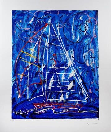 Mario Schifano (1934-1998) - Vela A