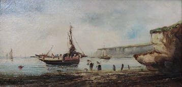Carlo Bossoli (1815-1884) - Marina