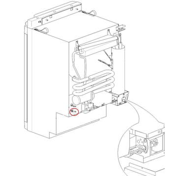 Thetford N3080 Koelkast Connector Temperatuur, Ophalen of Verzenden, Nieuw