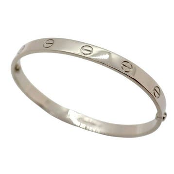 Cartier - Armband - Love - 18 karaat Witgoud, Sieraden, Tassen en Uiterlijk, Armbanden, Nieuw