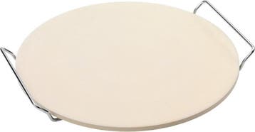 Point-Virgule - Pizzasteen - cordieriet - met metalen houder, Tuin en Terras, Verzenden, Nieuw