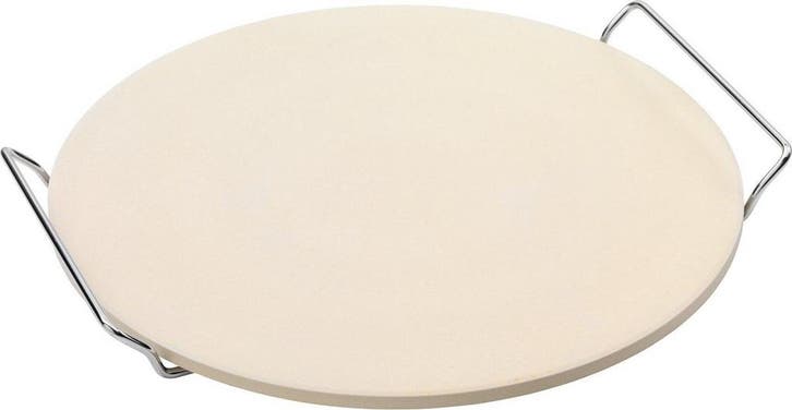 Point-Virgule - Pizzasteen - cordieriet - met metalen houder, Tuin en Terras, Houtskoolbarbecues, Verzenden