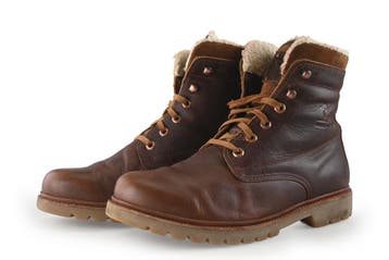 Panama Jack Veterboots in maat 44 Cognac, Overige kleuren, Verzenden, Boots, Zo goed als nieuw