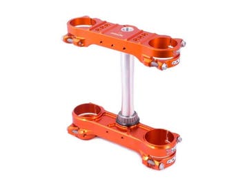Xtrig Rocs Kroonplaten 20-22mm Offset Oranje KTM EXC125 EXC2, Ophalen of Verzenden, Nieuw