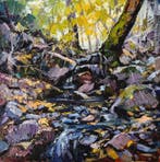 Marta Argentina - Torrent d’Aigua — Stream of Water, Antiek en Kunst, Kunst | Schilderijen | Klassiek