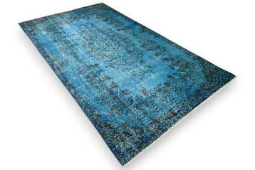 Blauwe vintage - Vloerkleed - 290 cm - 165 cm -, Nieuw