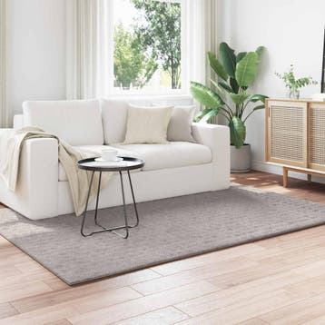 vidaXL Vloerkleden Rechthoekig SIROLO Zand 230 x 160 cm, Verzenden, Nieuw, Bruin