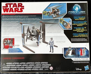 Star Wars Force Link Figure Canto Bight Police Speeder, Verzenden, Nieuw
