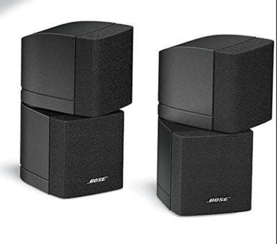 Bose Double Dual Cube Speakers -  Compacte Speakers van Bose, Audio, Tv en Foto, Luidsprekers, Front, Rear of Stereo speakers