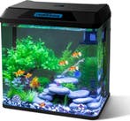 Aquarium Kit - 38.5x24x39 cm - 30L - Zwart - Nobleza, Dieren en Toebehoren, Verzenden, Zo goed als nieuw
