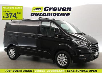 Ford Transit Custom PHEV L1H1 | Airco | Camera | Cruise |, Automaat, Euro 6, Zwart, Nieuw