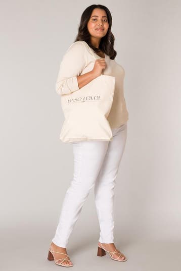 Base Level Curvy Cotton Bag Curvy Maat:, Verzenden, Nieuw