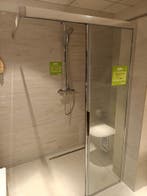 Showmodel schuifbare inloopdouche 120cm - 0016, Ophalen, Nieuw, Glas, Douche