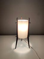 ALFAPLEX Milano - Statief tafellamp - plexiglas, Teak -, Antiek en Kunst