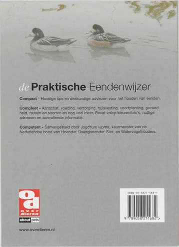 De praktische eendenwijzer / Over Dieren / 160 9789058211682, Verzenden, Gelezen, Jogchum IJpma