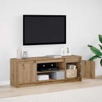 vidaXL TV Eenheden Bruin 139,5 x 34 x 50 cm Bewerkt hout, Minder dan 50 cm, Verzenden, Nieuw, Minder dan 100 cm