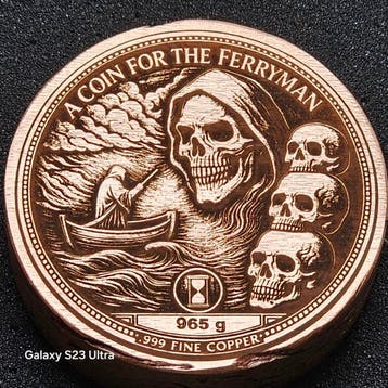965 g - Koper .999 - Artisancrafts EDC (Zonder minimumprijs), Postzegels en Munten