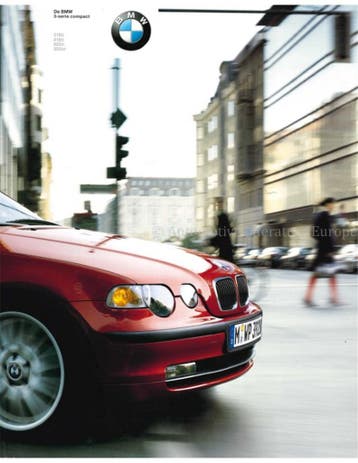 2002 BMW 3 SERIE COMPACT BROCHURE NEDERLANDS, Boeken, Nieuw, BMW, Author