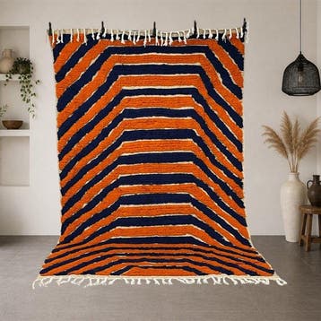 Berber, Authentiek Berber tapijt Beni Ouarain – Handgemaakt, Nieuw