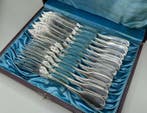 Visbestekset voor 6 personen - .800 zilver - (6+6) Bestekset