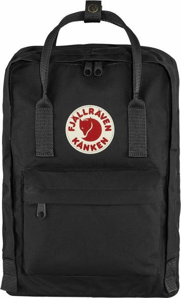 Fjällräven Kånken Laptop 13 Unisex Rugzak - Black, Verzenden, Nieuw