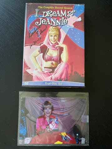 DVD set I dream of Jeannie (Gesigneerd door Barbara Eden), Ophalen of Verzenden, Nieuw, Film, Gebruiksvoorwerp