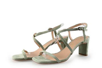 Unisa Sandalen in maat 37 Groen, Verzenden, Sandalen of Muiltjes, Zo goed als nieuw, Unisa