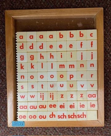 Jegro Letterblokjes (zie omschrijving), Verzenden, Nieuw