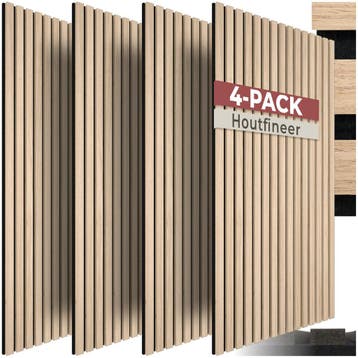 Akoestische panelen Sonic Wall IV in houtlook - licht eiken, Verzenden, Nieuw