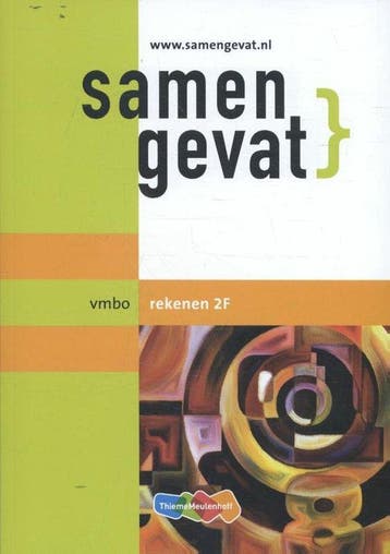 9789006260663 Samengevat VMBO Rekenen 2F | Tweedehands, Verzenden, Gelezen, N.C. Keemink