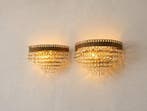 Wandkandelaar (2) - Twee wandlampen in Empire/Regency-stijl