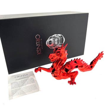 Richard Orlinski (1966) - Dragon Spirit incl COA
