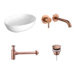 Sani Royal Keramische Waskomset Stadium Brons, Nieuw