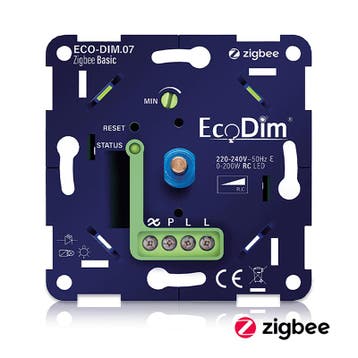 LED DIMMER ZIGBEE | BASIC | DRUK/DRAAI | 0-200W, Nieuw