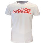 Gorillaz White Tee Logo T-Shirt, Verzenden, Nieuw