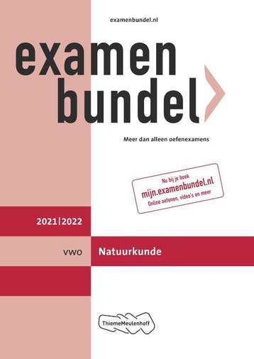 Examenbundel vwo Natuurkunde 20212022 9789006491555, Verzenden, Zo goed als nieuw