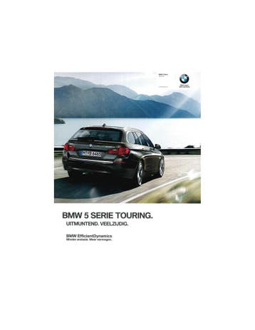 2014 BMW 5 SERIE TOURING BROCHURE NEDERLANDS, Nieuw, BMW, Author