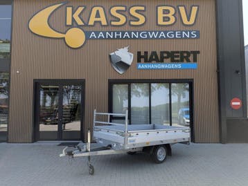 HAPERT AZURE H-1 2600x1500 GEREMD Enkelas - Plateauwagen, Ophalen, Zo goed als nieuw