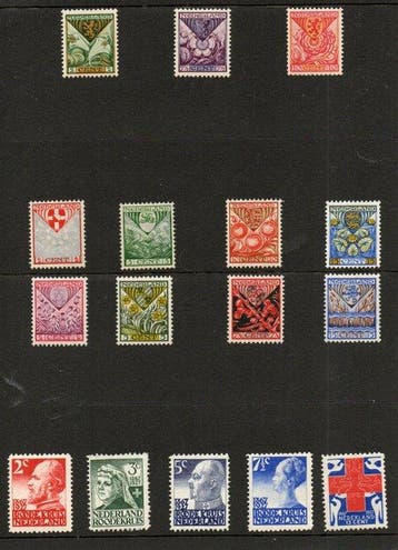 Nederland 1925/1929 - Diverse Series - NVPH 166/228, Gestempeld