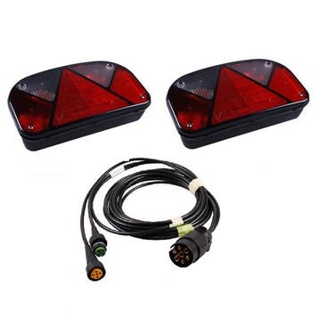 Verlichtingsset Aspock Multipoint 2 met kabelset 7 polig, Ophalen of Verzenden, Nieuw