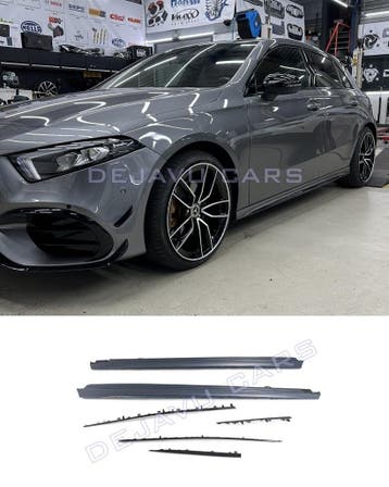 A45 AMG Look Side skirts voor Mercedes Benz A Klasse W177 V1, Auto diversen, Tuning en Styling, Ophalen of Verzenden