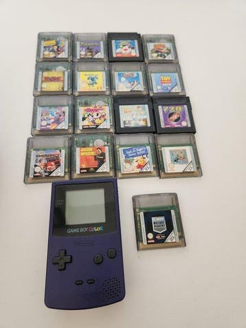Nintendo - Gameboy Color - Game Boy Color & 17 Games -, Nieuw