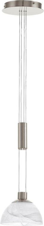 EGLO Montefio - Hanglamp - 1 Lichts - 185mm. - Nikkel-Mat -, Antiek en Kunst, Antiek | Lampen, Verzenden