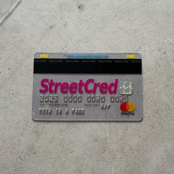 Fake (1980) - StreetCred - Transparent - AP Version, Antiek en Kunst