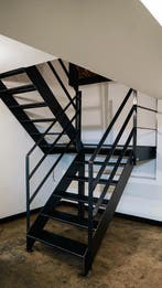 Stalen trappen op maat gemaakt stalen of eikenhouten treden, Ophalen of Verzenden, Nieuw, Trap