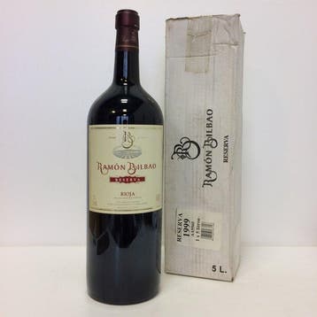 1999 Ramon Bilbao - Rioja Reserva - 1 McKenzie (5,0 L), Nieuw