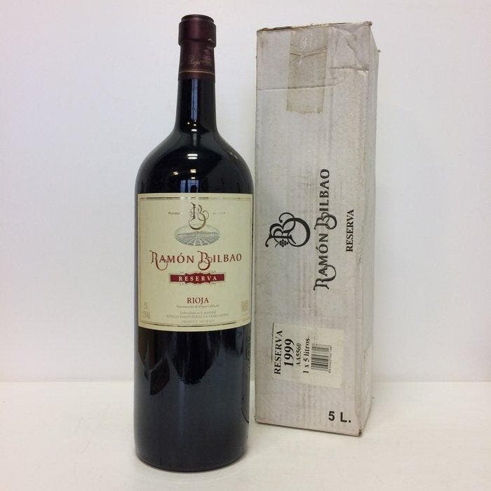 1999 Ramon Bilbao - Rioja Reserva - 1 McKenzie (5,0 L), Verzamelen, Wijnen