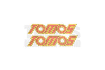 Tomos Sticker geel / rood, Ophalen of Verzenden, Nieuw, Tomos
