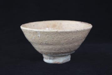 Hagi ware - Signed by Shugeta Fumio (Shuuhachi) - Chawan -